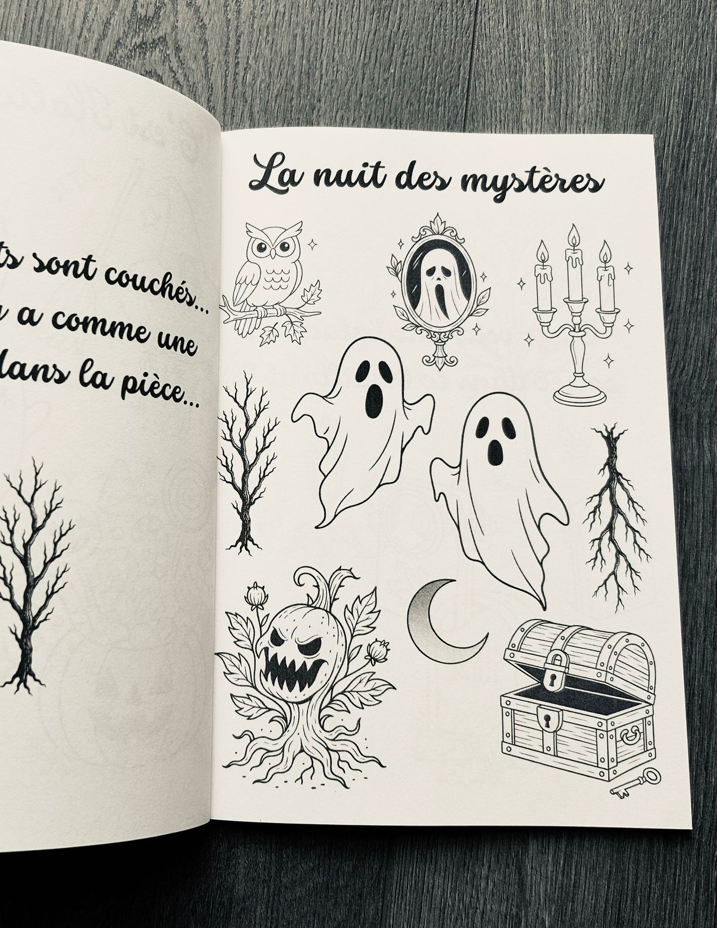 Brumes Magiques d'Automne - cahier de coloriage