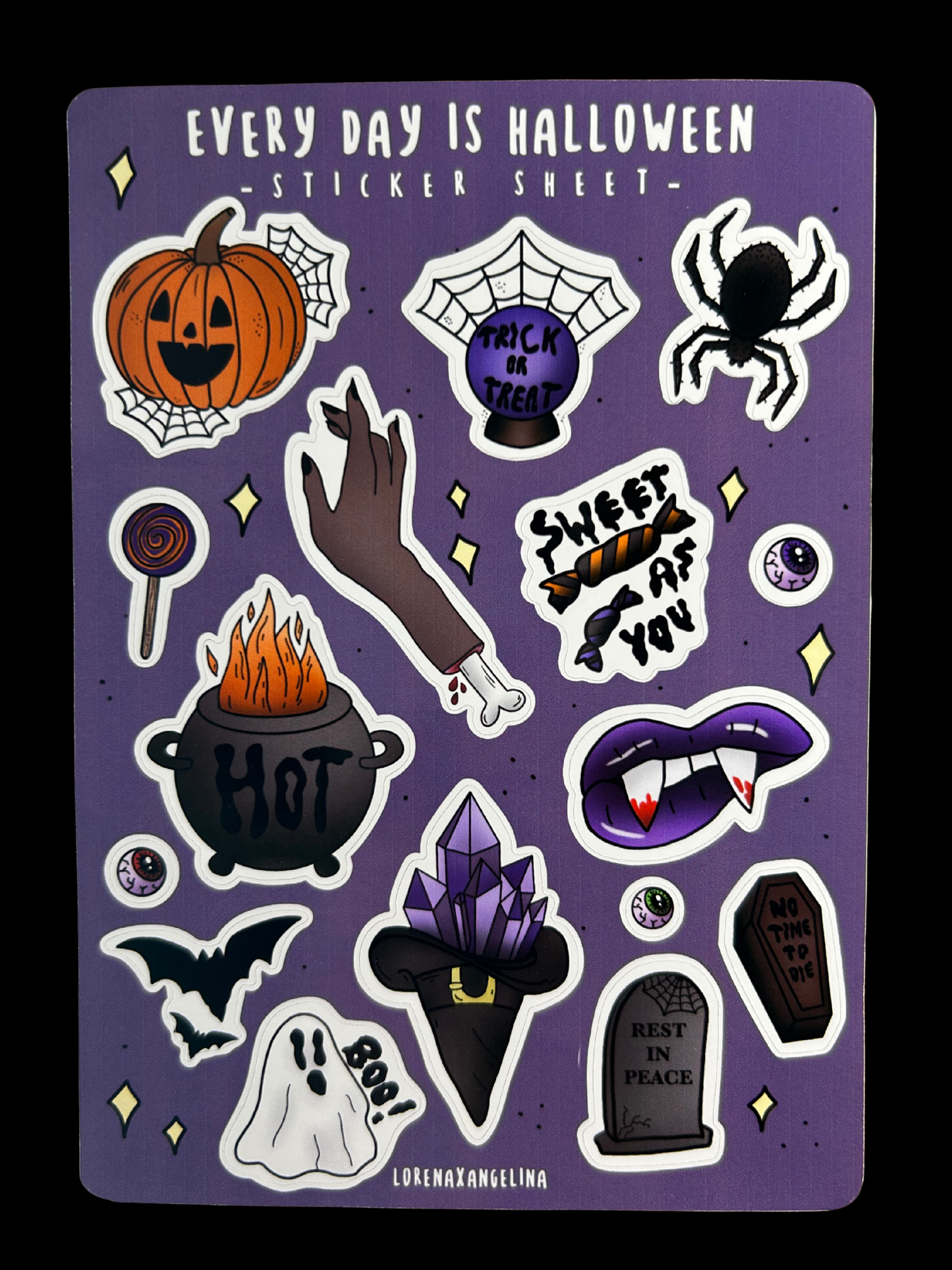 Planche stickers Halloween