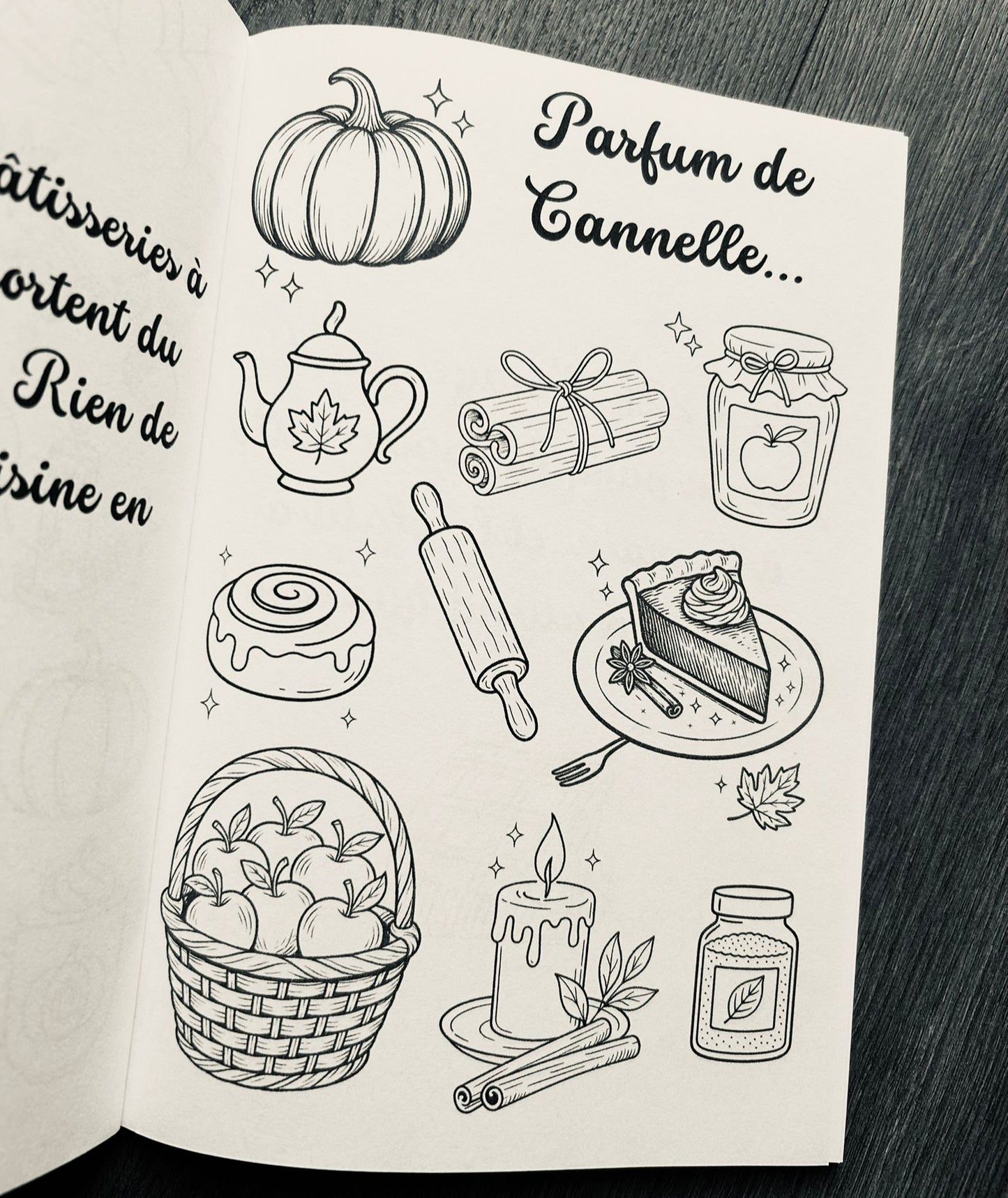 Brumes Magiques d'Automne - cahier de coloriage