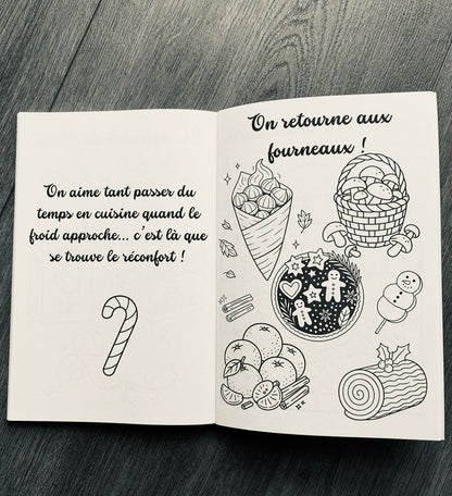 Brumes Magiques d'Automne - cahier de coloriage