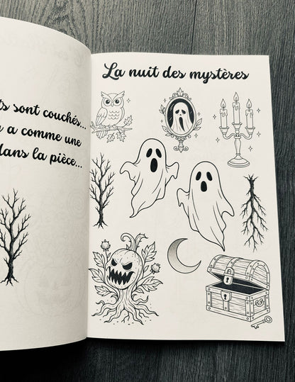 Brumes Magiques d'Automne - cahier de coloriage