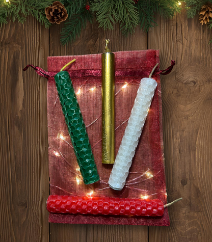 Set de bougies Yuletide