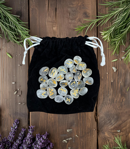 Runes divinatoires Cristal de Roche