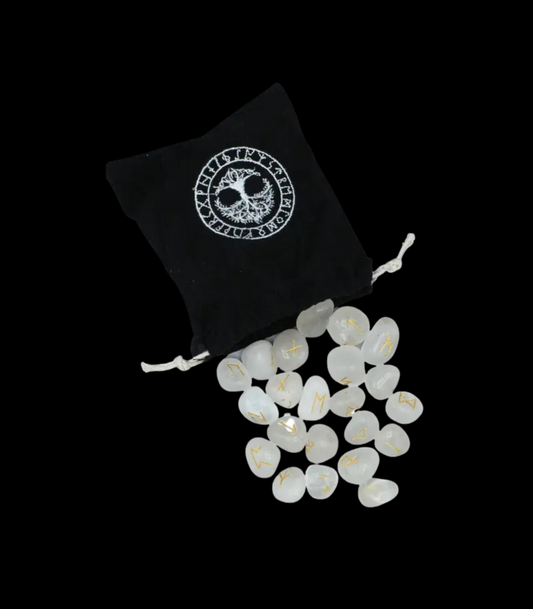 Runes divinatoires Cristal de Roche